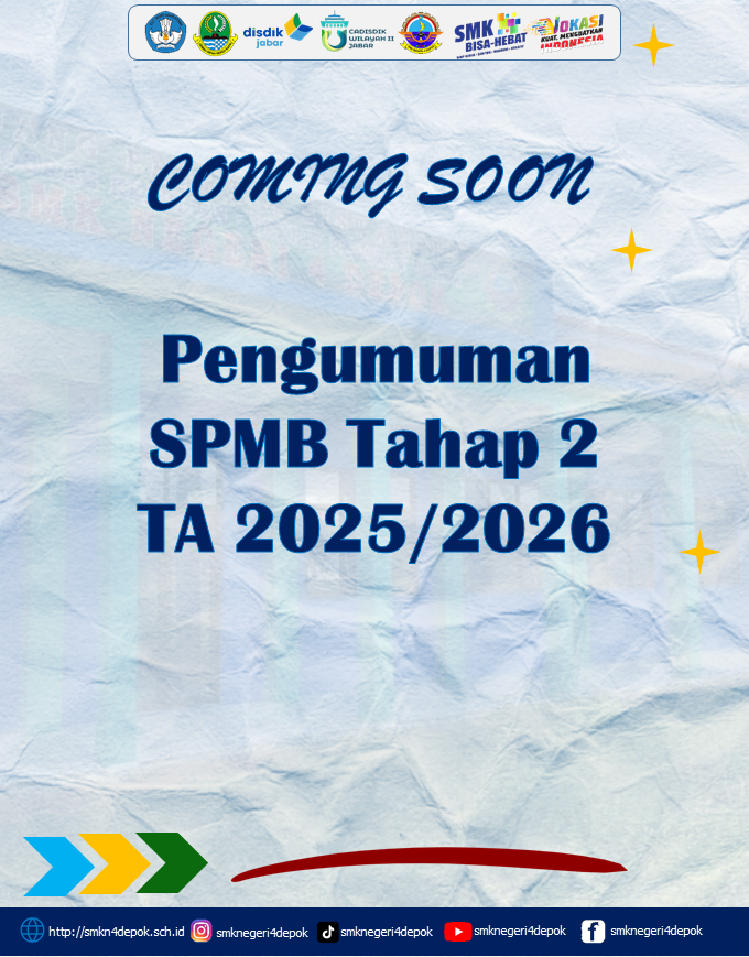 Coming soon Pengumuman Tahap 2
